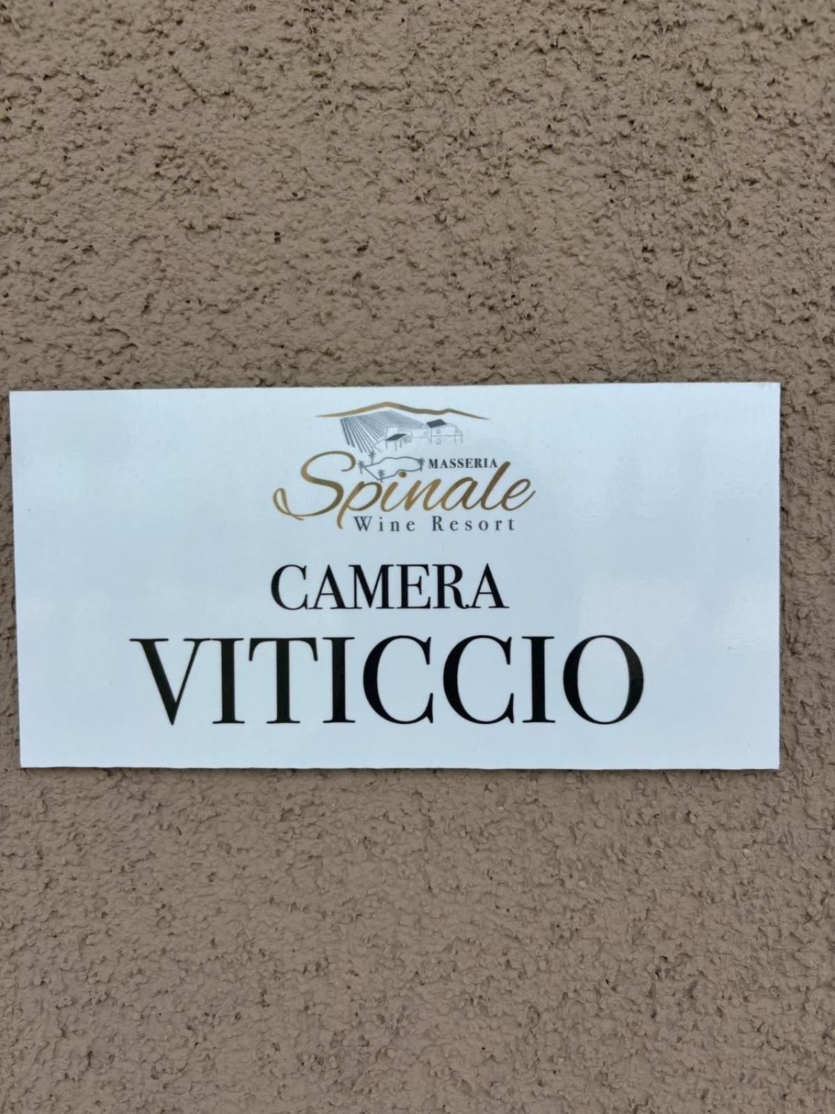 Masseria Spinale Wine Resort Melfi Eksteriør billede
